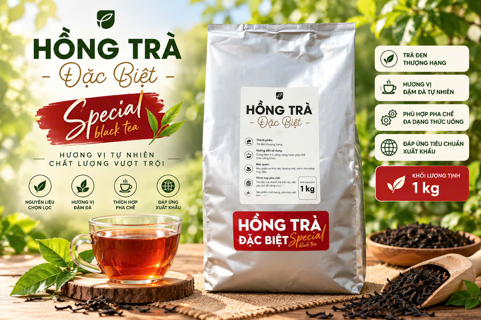 Hồng Trà Đặc Biệt Nuky 1kg