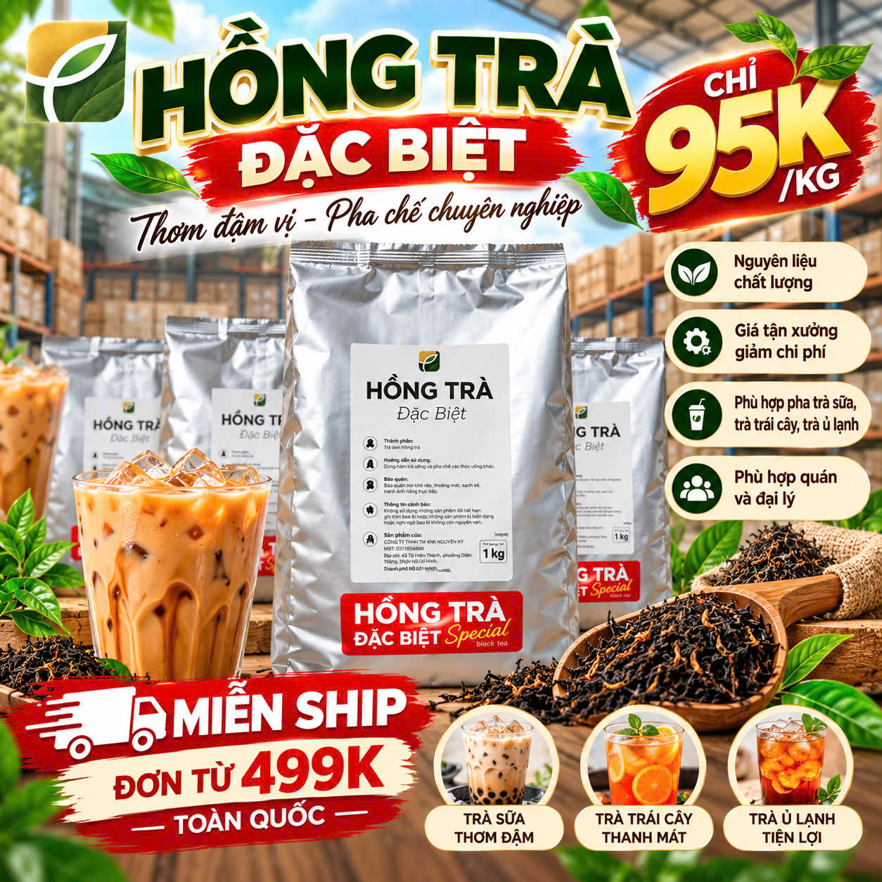 Hồng Trà Đặc Biệt Nuky 1kg