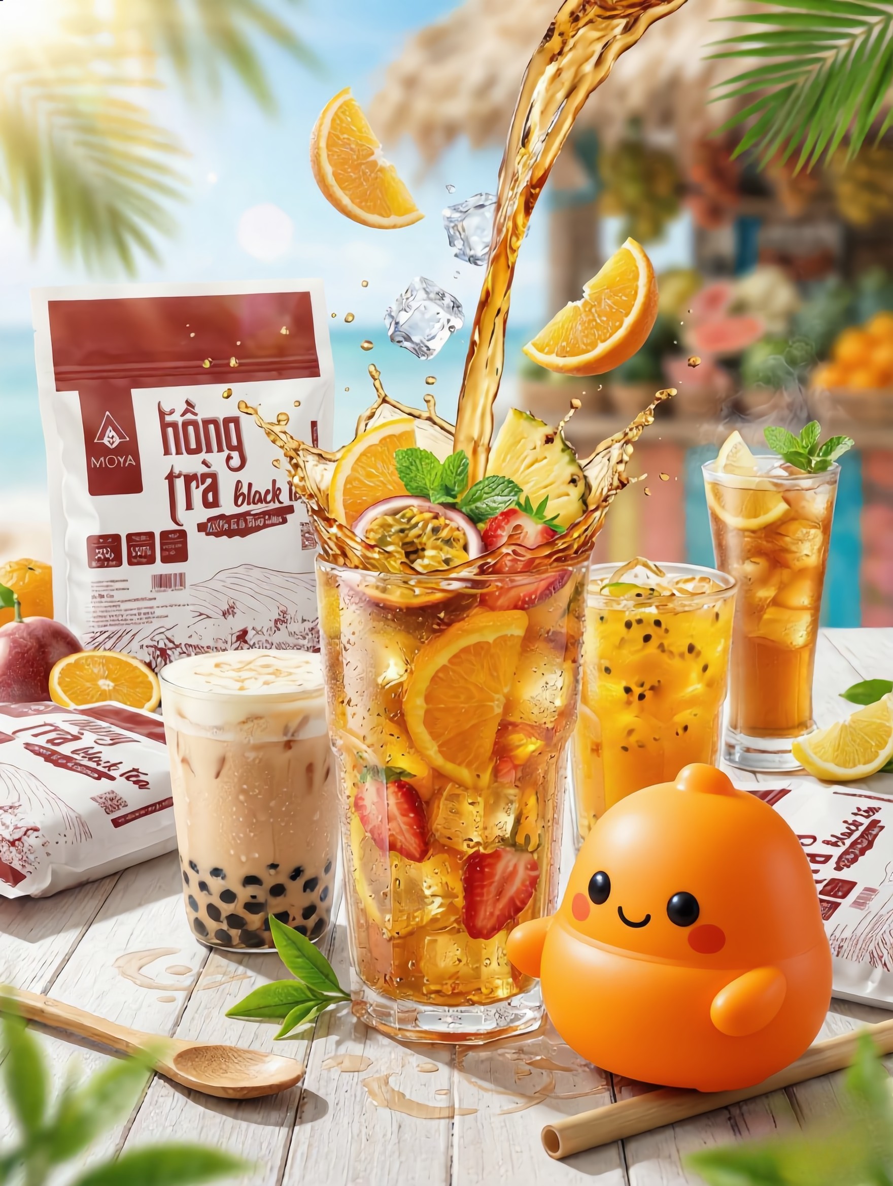 Hồng Trà Túi Lọc Moya 300g