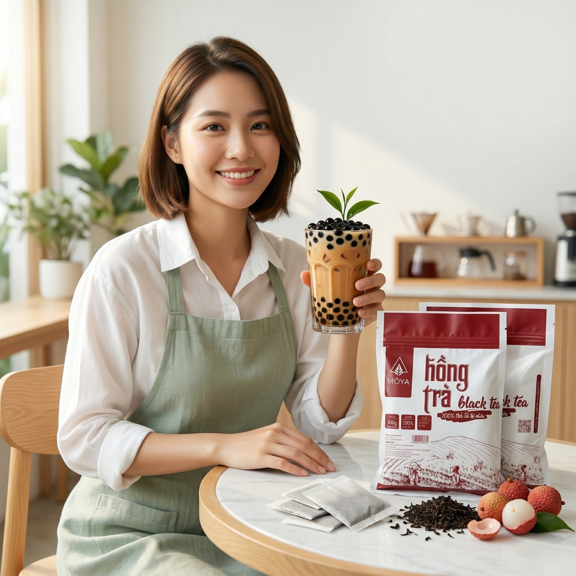 Hồng Trà Túi Lọc Moya 300g